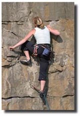 rock climber as a risk analysis image, click to return